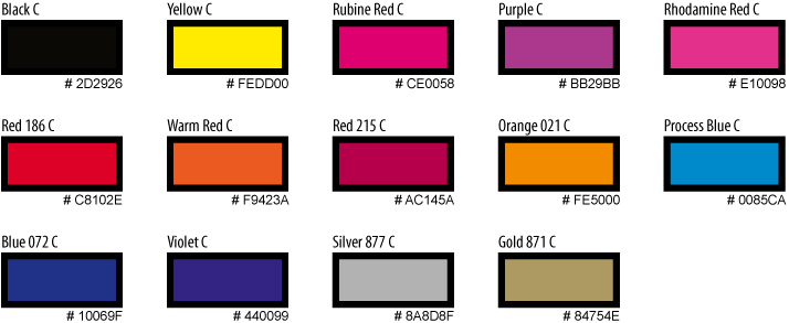 Pantone-Farbkatalog