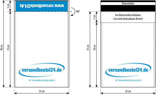 Beispiel: Versandbeutel
